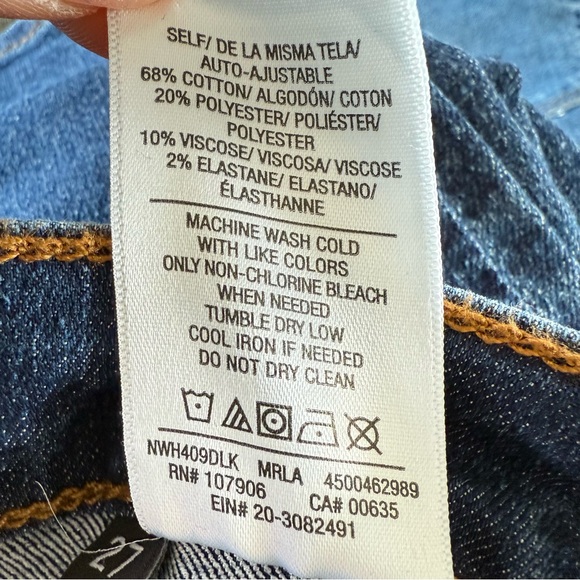 Hudson Blair Super Skinny High Rise Full Length Denim Jeans Women's Size 27 - Picture 12 of 16